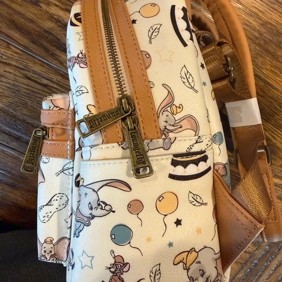 RARE Loungefly Dumbo Backpack New With Tags RARE Loungefly Dumbo Backpack New With Tags main image 2